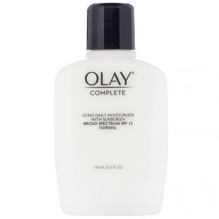 Дневное увлажняющее средство, SPF 15, для нормальной кожи, Complete, Olay, 118 мл (4.0 унции) купить в Киеве и Украине