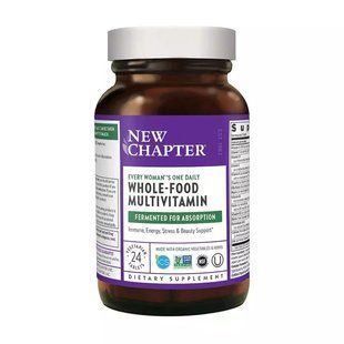 Ежедневные мультивитамины для женщин New Chapter (Every Woman's One Daily Multi) 24 таблетки купить в Киеве и Украине