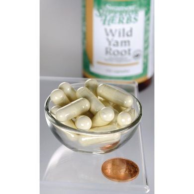 Корінь дикого ямсу Swanson (Wild Yam Root) 100 капсул