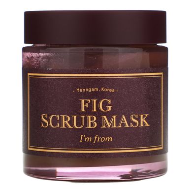 Маска-скраб з інжиру, Fig Scrub Mask, I'm From, 120 г