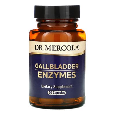 Ферменти жовчного міхура, Gallbladder Enzymes, Dr Mercola, 30 капсул