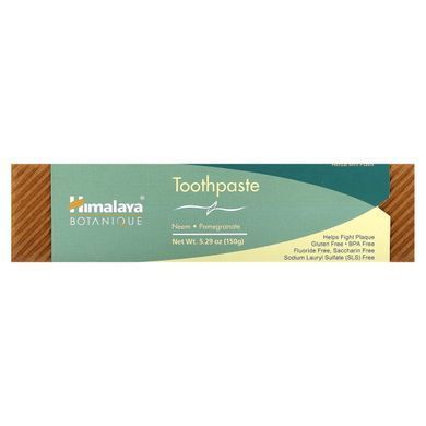 Toothpaste with Neem and Pomegranate Fluoride-Free Himalaya (Toothpaste Botanique) 150 ml