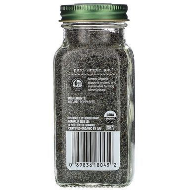 Simply Organic, Семена мака, 3,38 унции (96 г) купить в Киеве и Украине
