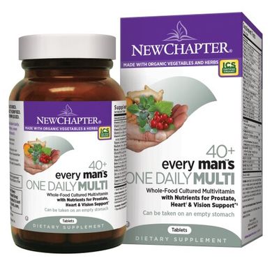 Мультивітамінний комплекс для чоловіків 40+ New Chapter (One daily multi) 24 таблеток