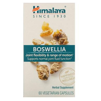 Boswellia, Himalaya, 60 вегетаріанських капсул