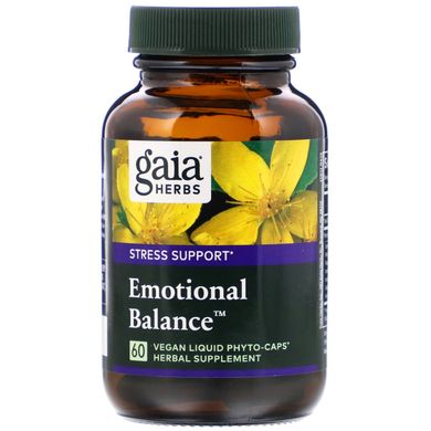 Эмоциональный баланс Gaia Herbs 60 веганских капсул купить в Киеве и Украине