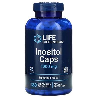 Інозитол Life Extension (Inositol) 1000 мг 360 капсул