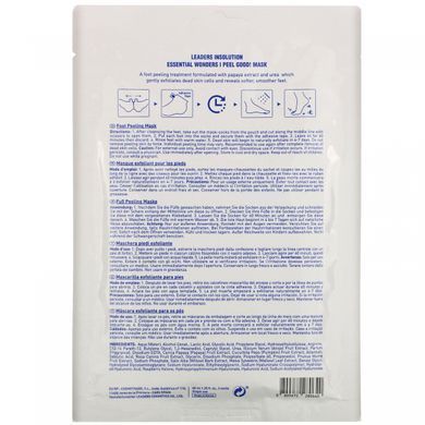 Маска-пилинг для ног, Essential Wonders, I Peel Good! Foot Peeling Mask, Leaders, 2 маски, 1,35 жидкой унции (40 мл) купить в Киеве и Украине