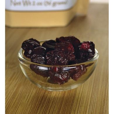 Вишня сублимированная, несолодка, Freeze-Dried Tart Cherries, Unsweetened, Swanson, 56 г