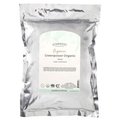 Органічна суміш зелені Starwest Botanicals (Organic Greenpower Blend) 453 г