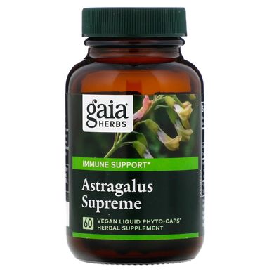 Астрагал Gaia Herbs (Astragalus supreme) 60 капсул