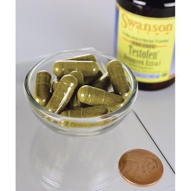 Экстракт пажитника - с использованием Testofen, Fenugreek Extract - Featuring Testofen, Swanson, 300 мг 60 капсул купить в Киеве и Украине
