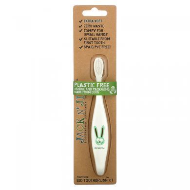 Зубная щетка с кроликом Jack n' Jill (Bio Toothbrush Bunny) 1 шт купить в Киеве и Украине