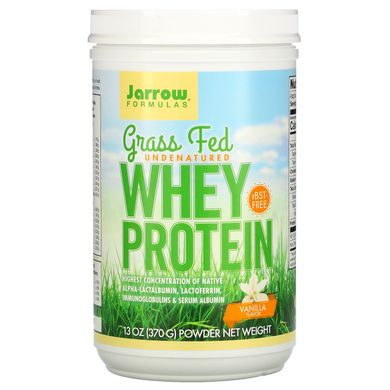 Сироватковий протеїн ваніль Jarrow Formulas (Whey Protein) 370 г