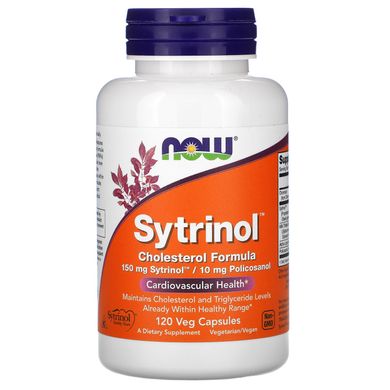 Підтримує рівень холестерину Now Foods (Sytrinol) 120 рослинних пігулок