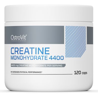 Креатин моногідрат 4400 OstroVit (Creatine Monohydrate) 120 капсул