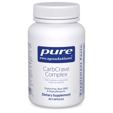 Витамины для поддержания здорового аппетита Pure Encapsulations (CarbCrave Complex) 90 капсул купить в Киеве и Украине