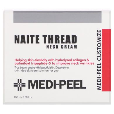 Naite Thread, крем для шиї, Naite Thread, Medi-Peel, 3,38 рідкої унції (100 мл)