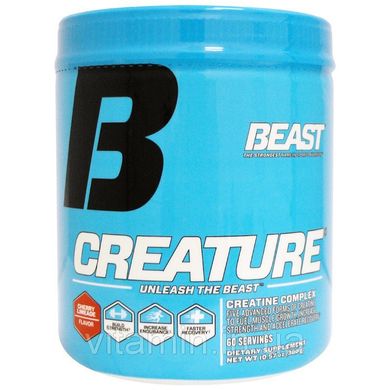 Пищевая добавка для мышц Creature, вишня-лайма, Beast Sports Nutrition, 10,57 унций (300 г)