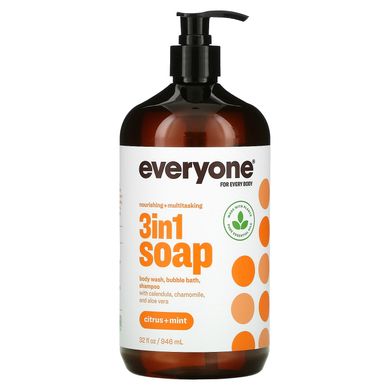 Піна шампунь гель цитрусові і м'ята EO Products (Soap for Body) 946 мл