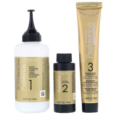 Освітлююча фарба для волосся Superior Preference з системою надання сяйва, холодний, освітлений натуральний коричневий UL51, L'Oreal, на 1 застосування