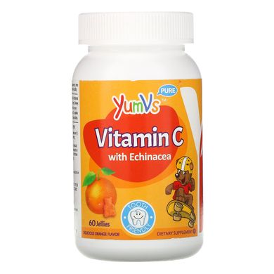 Вітамін С жувальний апельсин Yum-V's (Vitamin C) 60 штук