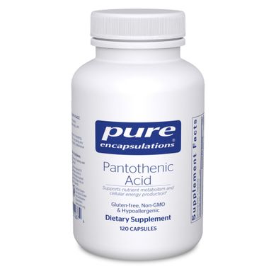 Пантотенова кислота Pure Encapsulations (Pantothenic Acid) 120 капсул