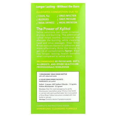 Natural Sinus Rinse with Xylitol, Xlear, 1 set