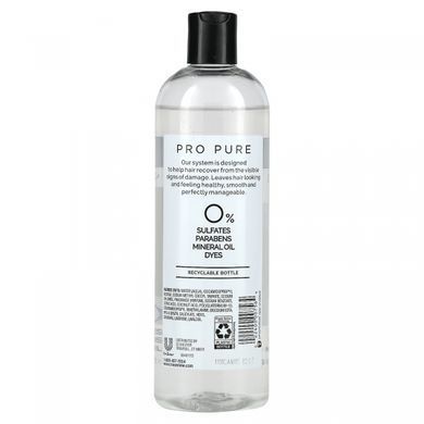 Tresemme, Pro Pure, шампунь для відновлення пошкоджень, 16 рідких унцій (473 мл)