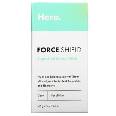 Hero Cosmetics, Force Shield, сироватка-стик Superfuel, 0,77 унції (22 г)