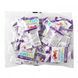 Organic fruit snack, banana blast, strawberry boost, very cherry, perfect peach, YumEarth, 50 snack packs, 0.7 oz (19.8 g) each.
