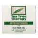 Суппозитории, с маслом чайного дерева, для гигиены влагалища, Tea Tree Therapy, 6 Suppositories фото