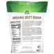 Organic beet sugar
