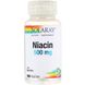 Ниацин Витамин B3 Solaray (Niacin Vitamin B3) 500 мг 100 капсул фото