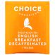 Органічний декофеїновий чай «Англійський сніданок», Choice Organic Teas, 16 чайних пакетиків, 1,1 унція (32 г) фото