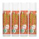 Органічний бальзам для губ Sierra Bees (Organic Lip Balm) 4 штуки в упаковці масло ши і арганове масло фото