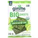 gimMe, Roasted Seaweed Premium Quality, Large Sheets, Avocado Oil, 0.92 oz (26 g)