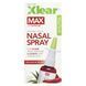 Xlear, Max, Nasal Spray with Natural Saline Solution and Xylitol, Maximum Relief, 1.5 fl oz (45 ml).