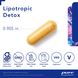 Вітаміни для печінки ліпотропний детокс Pure Encapsulations (Lipotropic Detox) 120 капсул фото