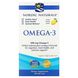 Омега-3 зі смаком лимона, Omega-3, Nordic Naturals, 690 мг, 60 желатинових капсул фото