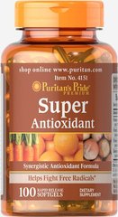 Суперантиоксидантна формула **, Super Antioxidant Formula **, Puritan's Pride, 100 капсул