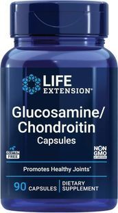 Глюкозамин и хондроитин для суставов Life Extension (Glucosamine Chondroitin) 90 капсул купить в Киеве и Украине