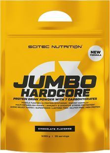 Гейнер Scitec Nutrition (Jumbo Hardcore) 5,355 кг Шоколад купить в Киеве и Украине