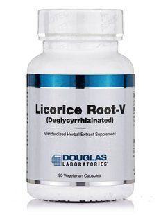 Солодка корень Douglas Laboratories (Licorice Root-V Deglycyrrhizinated) 90 вегетарианских капсул купить в Киеве и Украине