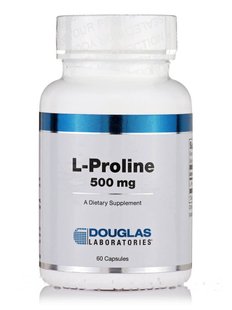 Пролин Douglas Laboratories (L-Proline) 500 мг 60 капсул купить в Киеве и Украине