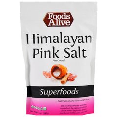 Гималайская розовая соль Foods Alive (Superfood Superfoods Himalayan Pink Salt) 397 г купить в Киеве и Украине