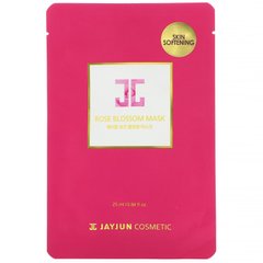 Маска из розовых цветов, 1 лист, Jayjun Cosmetic, 0,84 жидкой унции (25 мл) купить в Киеве и Украине