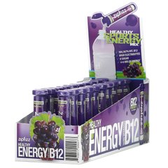 Zipfizz, Суміш здорової енергії, виноградний пакет, 20 тюбиків, 11 г кожен