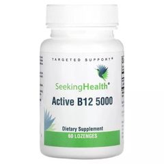 Витамин B12 Seeking Health (Active B12 5000) 5000 мкг 60 жевательных таблеток купить в Киеве и Украине