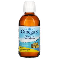 Омега-3 Natural Factors (SeaRich Omega-3) 200 мл